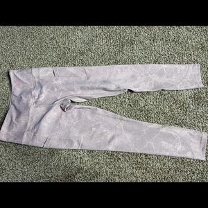 Pink marble leggings. Size 4/S. ZYIA active.